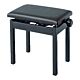 korg pc-300 bk banqueta de piano - show room
