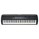 Korg sp-280 bk piano digital Piano digital SP-280 BK (black/preto)Portátil com amplificação própria, ideal para estudantes e profissionais que procuram um excelente som de piano com a flexibilidade de um instrumento leve e portátil, 2 alto-falantes x 11 W