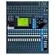 Mixer Yamaha 01V-96 VCM com recursos avançados de áudio e mixagem.