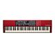 nord electro 4 sw73 órgão - usado - Vermelho