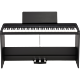 Piano digital korg b2sp Piano digital ideal para músicos que procuram um excelente som de piano e painel simplificado Polifonia de 120 vozes Sistema próprio de amplificação (15 Watt X2) 88 teclas com simulação de ação de martelo (NH - Natural Weighted Ham