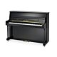 Piano vertical fritz dobbert fd110 Fritz Dobbert FD110 PT - Piano vertical de 88 teclas, 3 pedais, 110 cm de altura e 57 cm de profundidade, estrutura de madeira de 4 colunas de pinho maciço, tábua harmônica de pinho maciço com 1,11 m2, 9 costelas ou bara