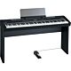 Piano Roland FP-7F BK com teclas sensíveis ao toque
