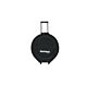 rockbag rb22740b/plus bag p/ pratos imperm, com 5 divisoes internas, rodas pvc