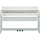roland f-130r wh piano com banqueta - usado