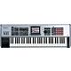 roland fantom-x6 teclado workstation com case - usado
