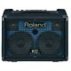 KC-110 Amplificador para teclados alimentado a pilhas O primeiro amplificador estéreo para teclados com alimentação a pilhas! O novo KC-110 com sistema estéreo para teclados se junta à tradicional linha de amplificadores Roland, ratificando a referência d