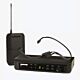 shure blx14br/sm31 j10 microfone headset sem fio