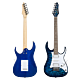Guitarra Elétrica PEARL RIVER GS10-TBS com Kit Completo