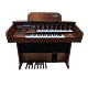 Órgão Harmonia HS 95 - Drawbars, 128 Timbres, Bluetooth, 90W