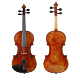 Violino PEARL RIVER PR-V04 4/4 com Case Azul e Arco de Madeira