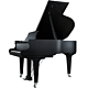 Piano Acústico Cauda Schimmel Classic C169 Black Pearl Alemanha