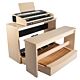 Orgão Viscount Cantorum Duo Plus Completo com estante, pedaleira e banqueta - Physis Plus technology