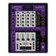 waldman rdj-5.2usb dj mixer c/ 5 canais, 1 usb mp3, 1 usb interface in/out