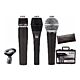 waldman s-3pm kit c/ 1 s-580, 1 s-870, 1 s-570, dinamicos, case, cachimbos