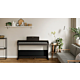 Com uma ação de piano ponderada de 88 teclas, o teclado GHS (Graded Hammer Standard) reproduz o toque de um piano acústico, desde uma sensação naturalmente pesada na faixa inferior até um toque mais leve nas oitavas superiores.-Yamaha Arius YDP-105 | Pian