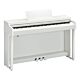 yamaha clavinova clp-625 wh piano digital - Branco