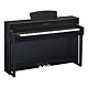Piano Digital Yamaha Clavinova CLP-635B - Alta qualidade em preto.