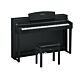 Piano Digital com novo sistema de aprendizado e entretenimento que guia o usuário sobre quais notas tocar por leds em cascata, semelhante ao game “Guitar Hero®”, 88 teclas com acabamento em marfim sintético (brancas), ébano sintético (pretas) e novo mecan