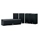 yamaha ns-p80bl conjunto de caixas acu´sticas