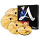 zildjian kit de pratos a custom series - a20579-11