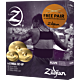 zildjian kit de pratos planet z - plz4pk