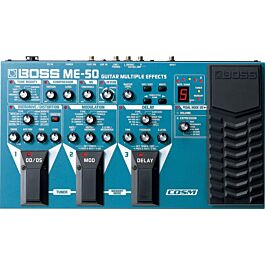 ギター Boss me-50 Pedaleira Boss Me-50 Guitar Multiple Effects - Azul - Usado | Tec