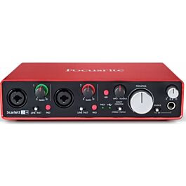 Interface de Áudio Focusrite Scarlett Solo 4th Gen – Alta