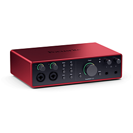 Interface de Áudio Focusrite Scarlett Solo 4th Gen – Alta