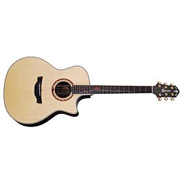 Crafter CT-120/N エレアコ Violão Crafter CT-120 NAT Madeira Maciça + Bag - Elétrico | Compre