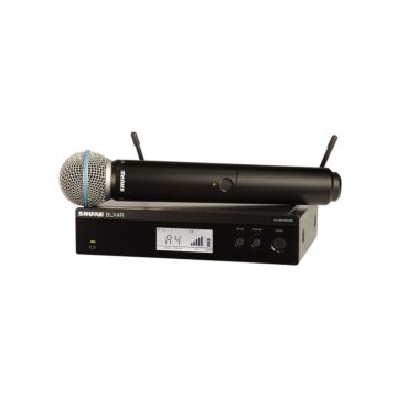 Sistema sem fio com microfone de mao BLX24RBR/B58-M15 Shure 1