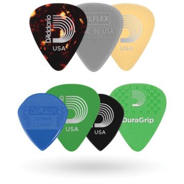 Palheta Sortidas .70mm Média (7 Unidades) D Addario 1XVP4-5 1