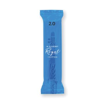 Palheta Clarineta Bb 2.0 (Unidade) D Addario Royal 25RCB0120 1