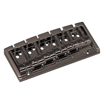 Ponte Baixo 6 Cordas Fixa Preta Cosmo Black Gotoh 404SJ-6CKS