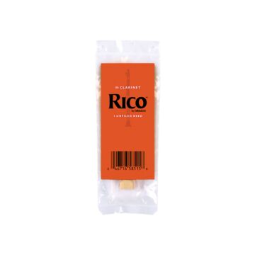 Palheta Clarineta Bb 2.5 (Unidade) D Addario Rico 50/RCA0125 1