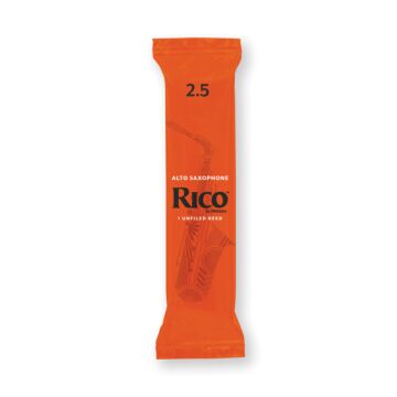 Palheta Sax Alto 2.5 (Unidade) D Addario Rico 50/RJA0125-B50 1