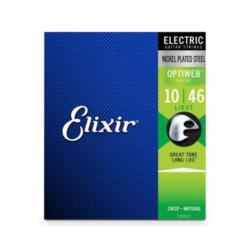 Cordas 010 Light Guitarra Optiweb Elixir 1
