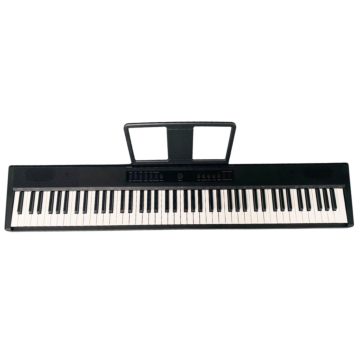 Piano Digital Bulara KB-188 88 Teclas Preto - Vista Frontal