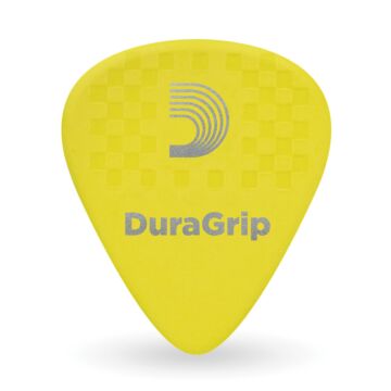 Palheta Delrin Leve-Média Amarela DAddario Duragrip 1DYL3-10 1
