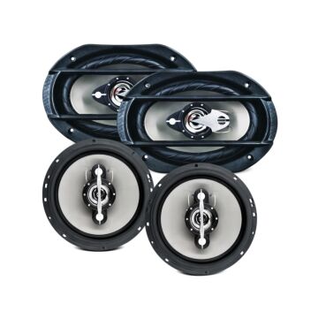 Kit Facil Par 6pol 4r Par 6x9pol 4r - 280w Rms Leson 1