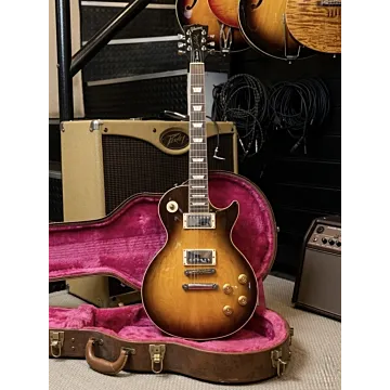 Guitarra Gibson Les Paul Standard 1989 Sunburst Usada - Vista Frontal