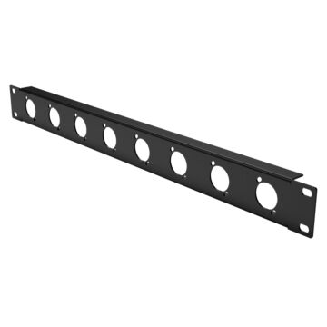 Wp 08 Xlr - Painel 1 U Rack Para 08 Xlr 1