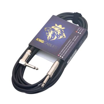 Cabos Para Instrumentos Com Cachimbo P10 P10 3 Metros Gtc-03 Kng Wireconex 1