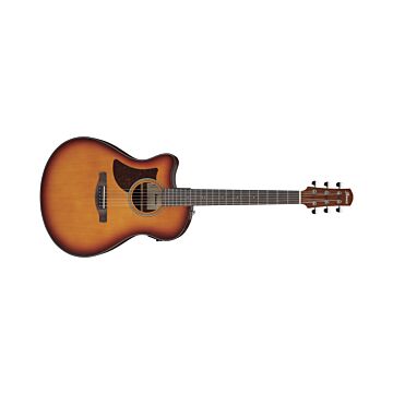 Violão Canhoto Aço Eletroacústico Ibanez AAM50LCE-OLB 1
