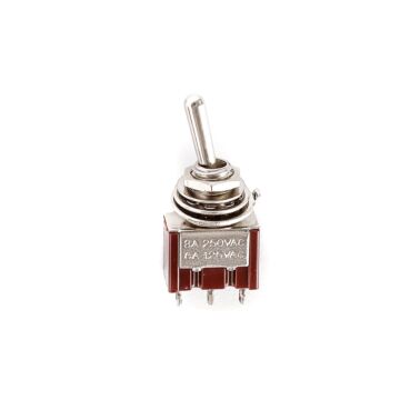 Chave Seletora Mini 2 Posições Niquelada Spirit M105-NI 1