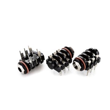 Jack De Conexão Stereo Niquelado (3 Peças) Spirit BPJ-B-NI 1