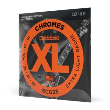 Encordoamento Guitarra 10-48 D Addario XL Chromes ECG23 1