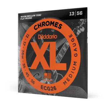 Encordoamento Guitarra 13-56 D Addario XL Chromes ECG26 1