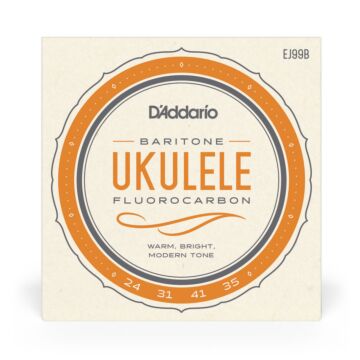 Encordoamento Ukulele Barítono D Addario Pro-Arté Carbon 1