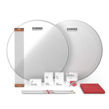 Kit Snare Especial Tune Up Evans HD Dry ESTUK-14HDD-1 1